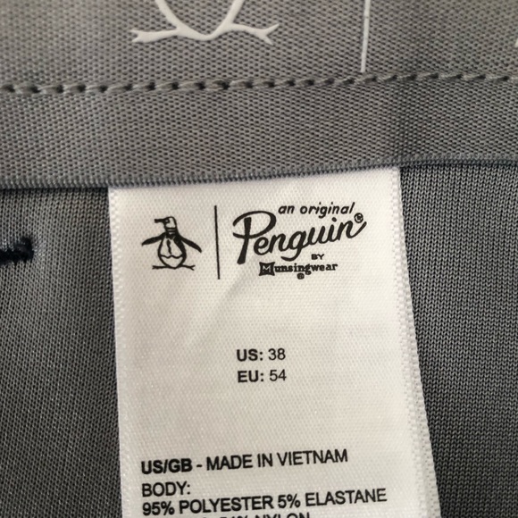 Blue tartan golf shorts - Picture 4 of 4